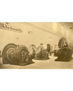 CP photo Suisse Bâle Basle Centrale Électrique intérieur Basler Kraftwerk innenansicht