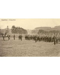 Carte Postale ancienne Inspection Suisse