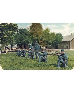 CPA militaria Armée Suisse Exercices de tir Ziel Uebung