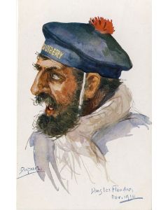 CPA illustrée Emile DUPUIS Guerre Nos Poilus N°5