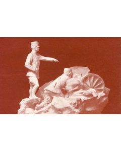 CPA illustrée militaria patriotique Prima guerre mondiale Al Re Vittorio Emanuele Italia 1915