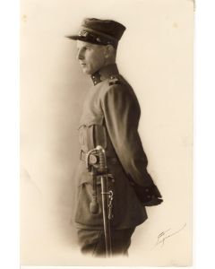 Photographie Militaria Militaire Soldat Signée