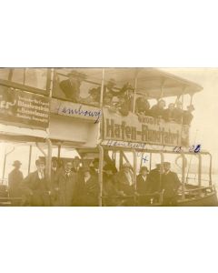 CPA Allemagne Hambourg Hamburg Bateau 1920