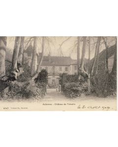 CPA Suisse Vaud Aubonne Château de Trèvelin 1907