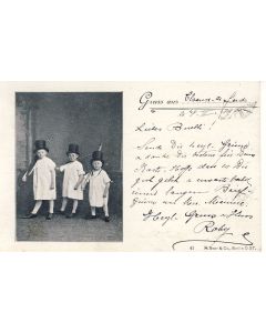 CPA SUISSE NEUCHATEL Gruss aus Chaux de Fonds 1900