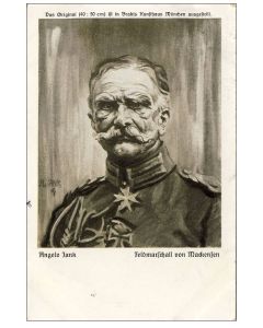 CP illustrée Angelo Jank Iank Guerre Von Mackenfen 1915