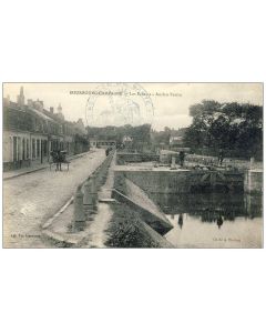 CPA 59 Nord Bourbourg Les écluses Ancien bassin 1917