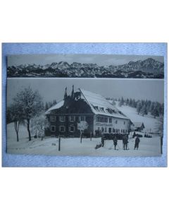 CPA Suisse Neuchâtel Hôtel de la Vue des Alpes CERNIER