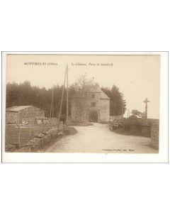 CPA 69 Rhône Montmelas Le Château Porte de Genelard