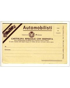 CP Italia correspondance Militaire Automobilisti Comitato