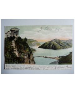 CPA SUISSE Tessin Lac Lugano Monte San Salvatore