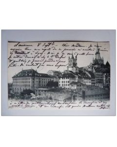 CPA SUISSE Vaud Lausanne Vieille Ville 1904