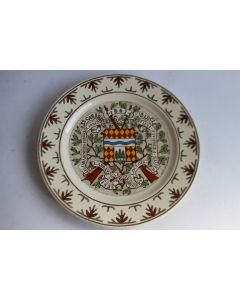 Assiette de tir carabiniers Le Locle JACOT-GUILLARMOD 1923