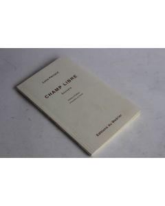 Luce Péclard dédicace Champ libre Sonnets 1994