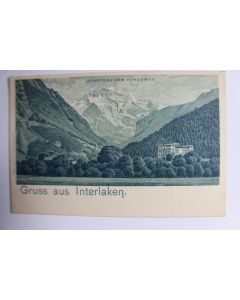 Carte postale Suisse Interlaken