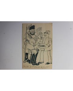 Carte postale illustrée Suisse Mein Gott ! Alsace-Lorraine