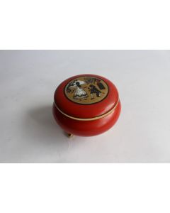 Boite porcelaine émaillée