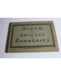 Album de Marques & Broderies Au bon marché 