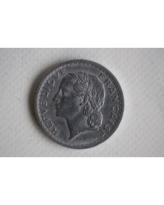 Monnaie 5 Francs Lavrillier 1945 C