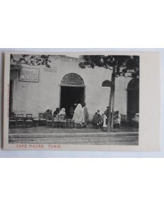 Carte postale Tunisie Café Maure Tunis 