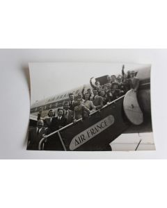 Photo Ballets de l'opéra à l'aérodrome d'Orly Éclair Mondial 1952