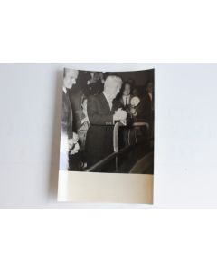 Photo Charlie Chaplin Limelight Biarritz cinéma Paris 1952
