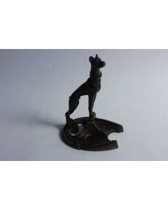 Sculpture presse papier bronze chien