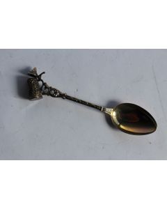 Petite cuillère souvenir chope argent
