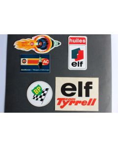 Autocollants accessoires automobiles Eif BP ACDelco