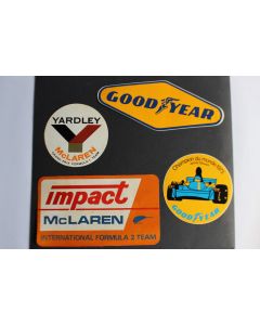 Autocollants automobiles Good Year Mc Laren