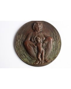 Médaille bronze art déco Francesco GIANNONE 