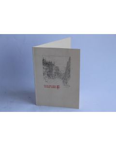 Programme Menu Société étudiants Zofingue Escalade 1903 Genève Suisse