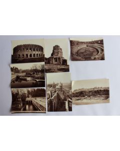 Photographies Nîmes Carcassonne tirage albuminé