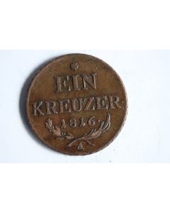 Monnaie 1 Kreuzer 1816 A Vienne Autriche