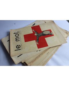 Lot 16 revues Le Mot Paul Iribe Jean Cocteau 1914/15 censuré