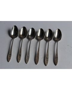 Six petites cuillères à moka Art Krupp Berndorf