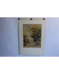 Eau Forte J. F. Millet Barbizon