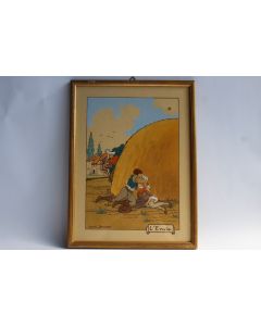 Lithographie Marcel JEANJEAN L'envie