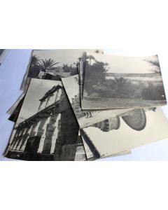 Ensemble anciennes grandes photographies Égypte