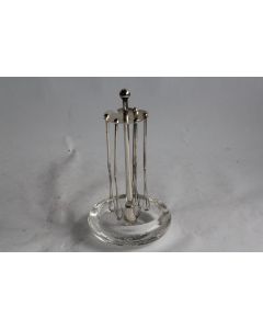 Agitateurs à champagne argent