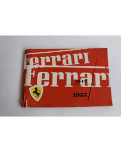 FERRARI Gino Rancati annuel 1947 - 1957 automobiles de courses