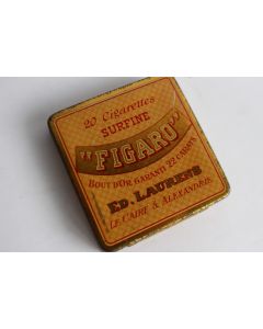 Boite a cigarettes ED. LAURENS Figaro