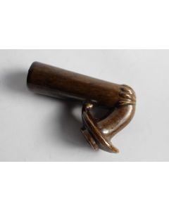 Fourneau de pipe céramique émaillée Napoléon III