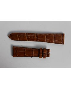 PATEK PHILIPPE Bracelet montre cuir brun clair 22 mm