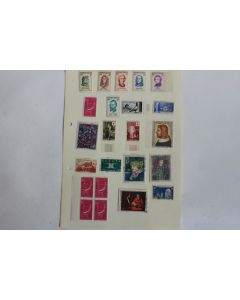 Timbres France neuf entre 1956 et 1965