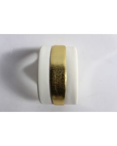 Bracelet vintage cuir doré 