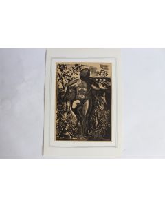 Bois gravé original R. MAYER