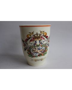 Gobelet de naissance porcelaine 1938 Maastricht Holland