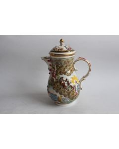 Cafetière porcelaine Capo di Monte 