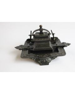 Encrier Bronze XIXe siècle